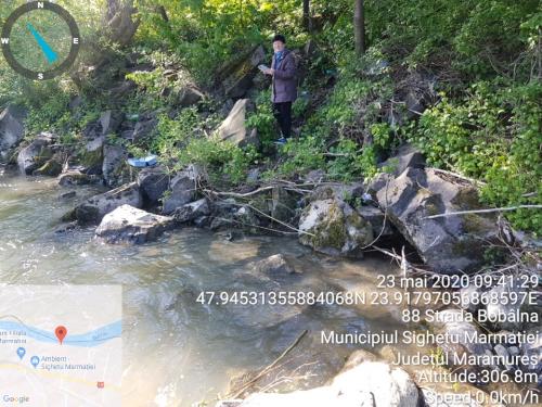 Măsurarea unor indicatori ai apei pe râul Tisa
